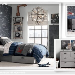 Kids Bedroom Design Bunk Bed Best Kids Room Ideas Model No - 0003