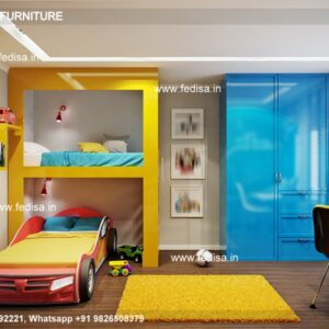Kids Bedroom Design Bunk Bed Best Kids Room Ideas Model No - 0030