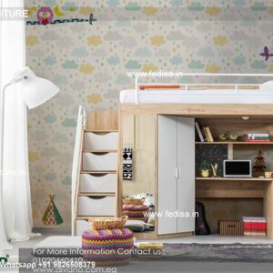 Kids Bedroom Design Bunk Bed Best Kids Room Ideas Model No - 0033