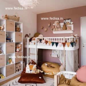 Kids Bedroom Design Bunk Bed Best Kids Room Ideas Model No - 0048