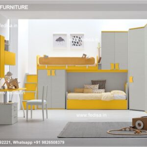 Kids Bedroom Design Bunk Bed Best Kids Room Ideas Model No - 0280