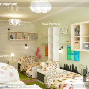 Kids Bedroom Design Bunk Bed Best Kids Room Ideas Model No - 0402