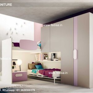 Kids Bedroom Design Bunk Bed Best Kids Room Ideas Model No - 0480