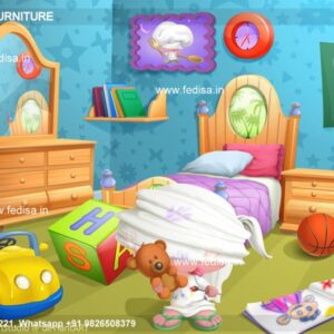 Kids Bedroom Design Bunk Bed Best Kids Room Ideas Model No - 0600