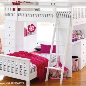 Kids Bedroom Design Bunk Bed Best Kids Room Ideas Model No - 0647