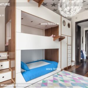 Kids Bedroom Design Bunk Bed Best Kids Room Ideas Model No - 0657