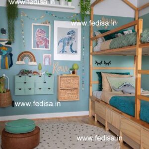 Kids Bedroom Design Bunk Bed Best Kids Room Ideas Model No - 0665