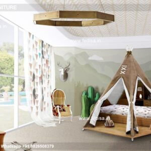 Kids Bedroom Design Bunk Bed Best Kids Room Ideas Model No - 0666