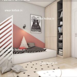 Kids Bedroom Design Bunk Bed Best Kids Room Ideas Model No - 0672