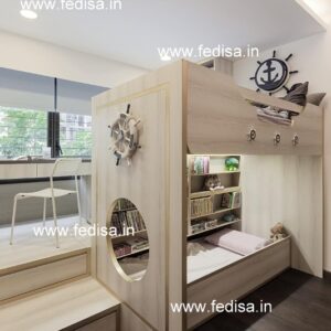 Kids Bedroom Design Bunk Bed Best Kids Room Ideas Model No - 0674