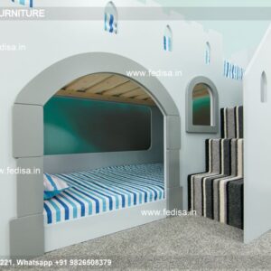 Kids Bedroom Design Bunk Bed Best Kids Room Ideas Model No - 0691