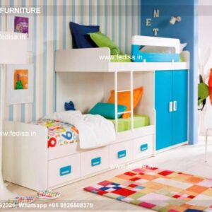 Kids Bedroom Design Bunk Bed Best Kids Room Ideas Model No - 0704