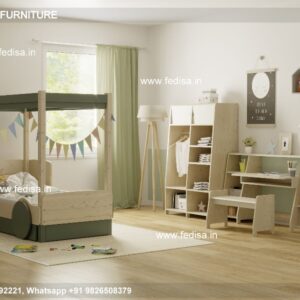 Kids Bedroom Design Bunk Bed Best Kids Room Ideas Model No - 0765