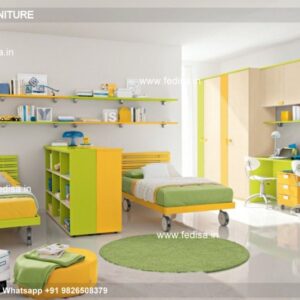 Kids Bedroom Design Bunk Bed Best Kids Room Ideas Model No - 0845