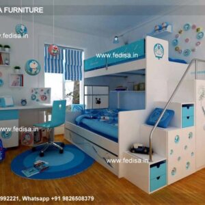 Kids Bedroom Design Bunk Bed Best Kids Room Ideas Model No - 0912