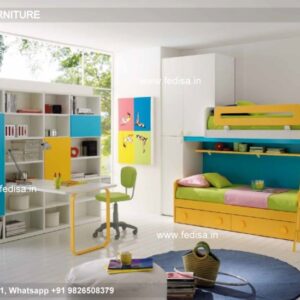 Kids Bedroom Design Bunk Bed Best Kids Room Ideas Model No - 0930
