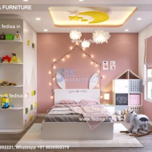 Kids Bedroom Design Bunk Bed Best Kids Room Ideas Model No - 0976