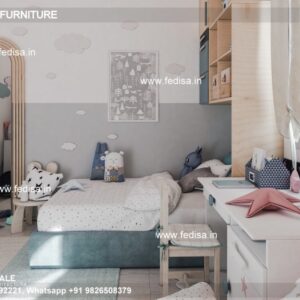 Kids Bedroom Design Bunk Bed Best Kids Room Ideas Model No - 1027