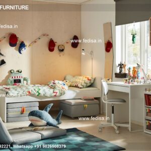 Kids Bedroom Design Bunk Bed Best Kids Room Ideas Model No - 1044