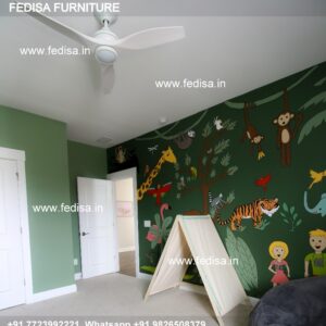 Kids Bedroom Design Bunk Bed Best Kids Room Ideas Model No - 1090