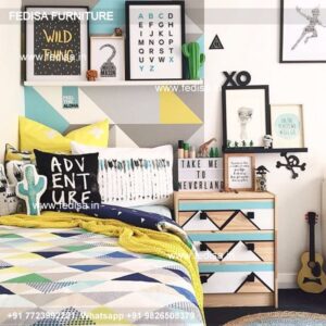 Kids Bedroom Design Bunk Bed Best Kids Room Ideas Model No - 1298