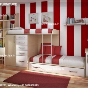 Kids Bedroom Design Bunk Bed Best Kids Room Ideas Model No - 1315