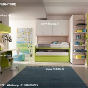Kids Bedroom Design Bunk Bed Best Kids Room Ideas Model No - 1419