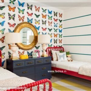 Kids Bedroom Design Bunk Bed Best Kids Room Ideas Model No - 1449