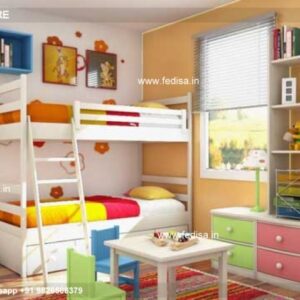 Kids Bedroom Design Bunk Bed Best Kids Room Ideas Model No - 1481