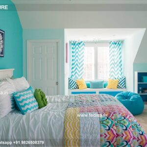 Kids Bedroom Design Bunk Bed Best Kids Room Ideas Model No - 1505