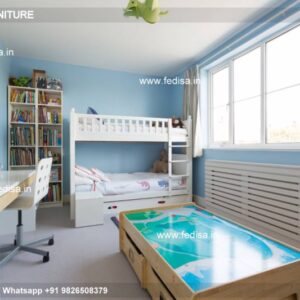 Kids Bedroom Design Bunk Bed Best Kids Room Ideas Model No - 1506