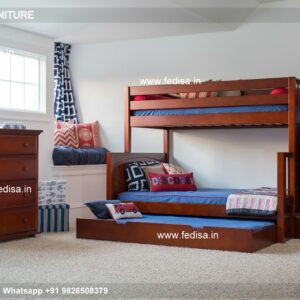 Kids Bedroom Design Bunk Bed Best Kids Room Ideas Model No - 1557