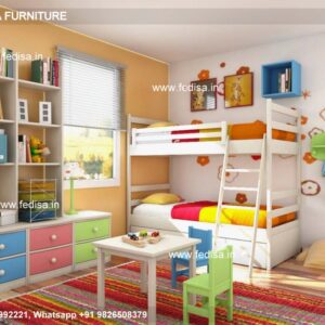Kids Bedroom Design Bunk Bed Best Kids Room Ideas Model No - 1635