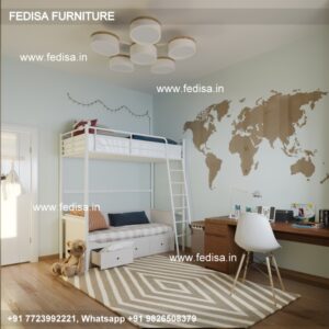 Kids Bedroom Design Bunk Bed Best Kids Room Ideas Model No - 1681
