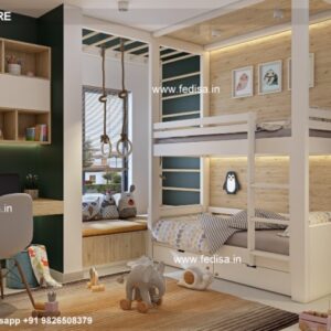 Kids Bedroom Design Bunk Bed Best Kids Room Ideas Model No - 1702