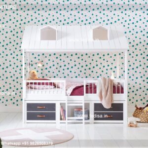 Kids Bedroom Design Bunk Bed Best Kids Room Ideas Model No - 1787