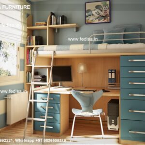 Kids Bedroom Design Bunk Bed Best Kids Room Ideas Model No - 1846