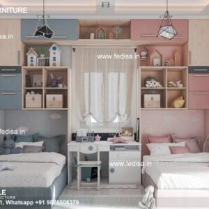 Kids Bedroom Design Bunk Bed Best Kids Room Ideas Model No - 1853