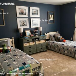 Kids Bedroom Design Bunk Bed Best Kids Room Ideas Model No - 1883