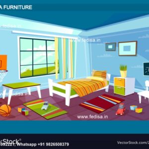 Kids Bedroom Design Bunk Bed Best Kids Room Ideas Model No - 1990