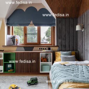 Kids Bedroom Design Bunk Bed Best Kids Room Ideas Model No - 2078