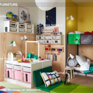 Kids Bedroom Design Bunk Bed Best Kids Room Ideas Model No - 2136