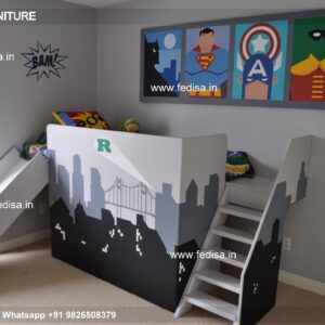 Kids Bedroom Design Bunk Bed Best Kids Room Ideas Model No - 2157