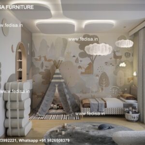 Kids Bedroom Design Bunk Bed Best Kids Room Ideas Model No - 2269