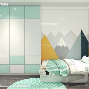 Kids Bedroom Design Bunk Bed Best Kids Room Ideas Model No - 2323