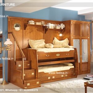 Kids Bedroom Design Bunk Bed Best Kids Room Ideas Model No - 2366