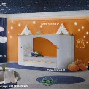 Kids Bedroom Design Bunk Bed Best Kids Room Ideas Model No - 2372