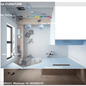 Kids Bedroom Design Bunk Bed Best Kids Room Ideas Model No - 2375