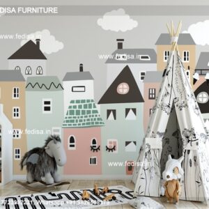 Kids Bedroom Design Bunk Bed Best Kids Room Ideas Model No - 2438