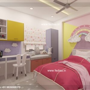 Kids Bedroom Design Bunk Bed Best Kids Room Ideas Model No - 2459